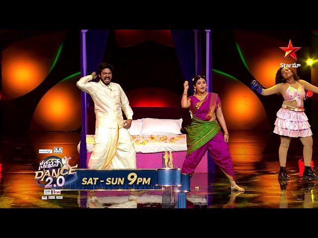 Neethone Dance 2.0 - Promo | Britto & Sandhya | Tollywood vs Bollywood | Sat & Sun at 9 PM | StarMaa