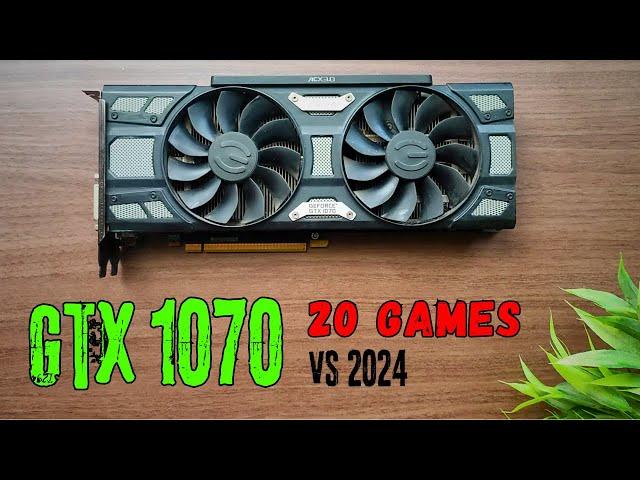 GTX 1070 in 2024 | 8 years Later | 20 games tested |