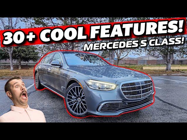 30+ COOL and INTERESTING FEATURES of the 2024 Mercedes Benz S CLASS! *INSANE FEATURES*