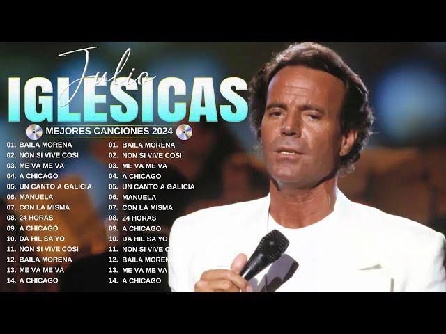 Julio Iglesias Mix Éxitos 2024  Sus Mejores Éxitos 2024  Julio Iglesias Lo Mejor Canciones