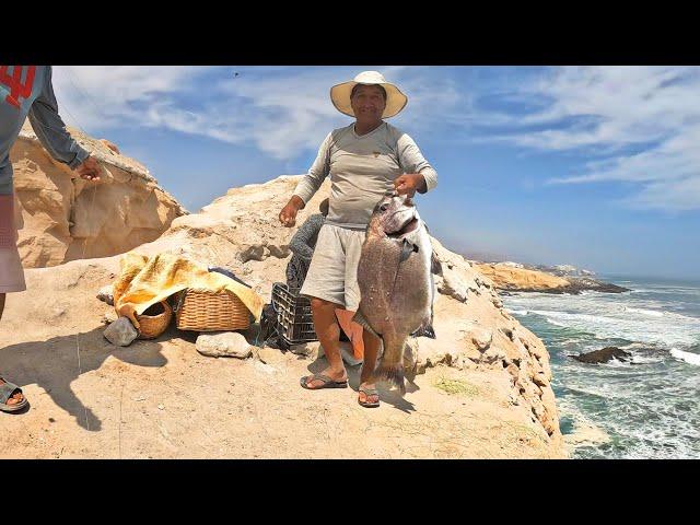 Increíble lo que Este Hombre capturo con Cangrejo vivo Pesca de chitas y cocina en el Mar