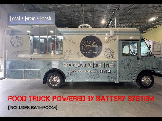 Ophelia's | Food Truck Powered by Battery System | Concession Nation