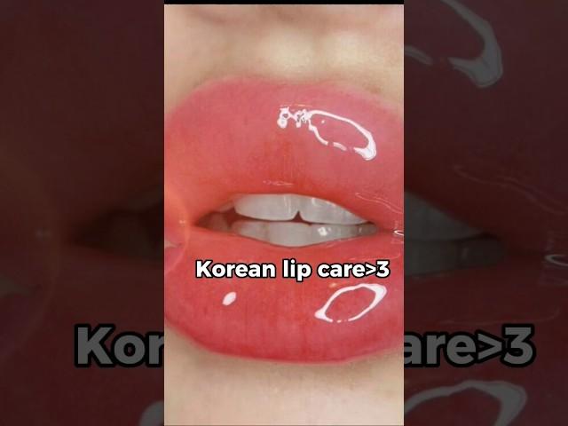 Korean inspired lip care️#aesthetics