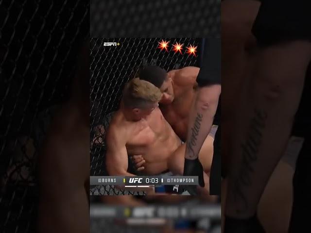 This exchange from Burns & Thompson  #UFC287
