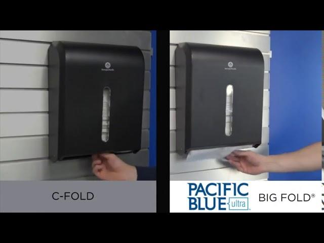 Singlefold Paper Towel Dispenser by GP PRO (Georgia-Pacific), Chrome, 56720, 10.625"" W x 6.0