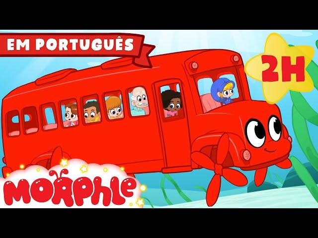 Morphle o ônibus submarino! | 2 HORAS DE MORPHLE | Morphle em Português | Desenhos Animados Infantis