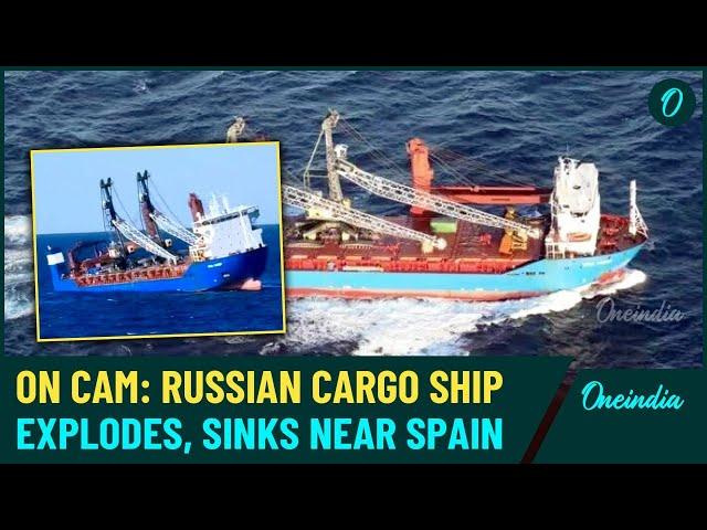 Russian Ship Ursa Major Explodes and Sinks in Mediterranean; 14 Crew Members Rescued, Two Missing