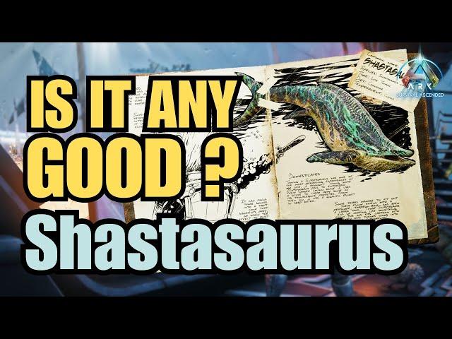 Shastasaurus Everything You Need To Know, How To Tame And Abilities | Ark Survival Ascended