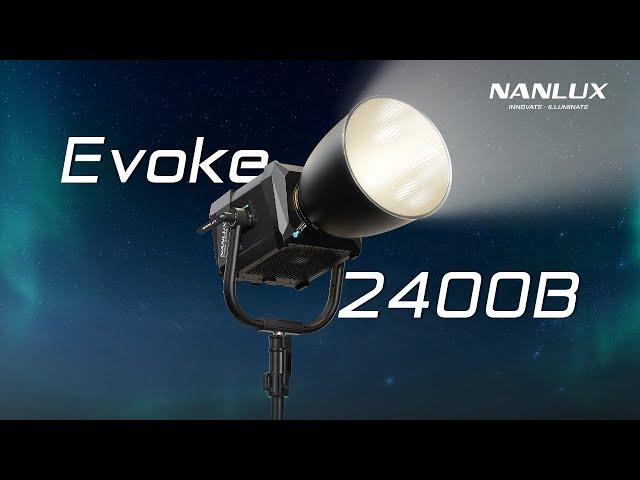 Nanlux Evoke 2400B LED Bi-color Spot Light | Lead The Illumination