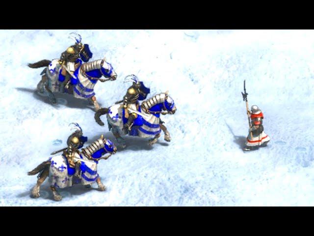 How Many Halberdiers Do You Need to Kill 3 Paladins? | AoE II: Definitive Edition