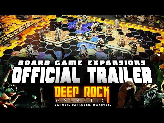 Deep Rock Galactic: The Board Game Expansions - Official Trailer