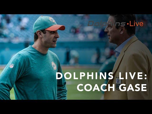 Coach Gase on the excitement of the locker room following #NEvsMIA | Miami Dolphins