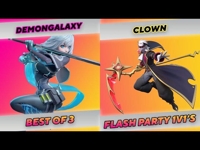 Flash Party Face-Off: Season 12 [Winners Round 1] DemonGalaxy Vs. Clown