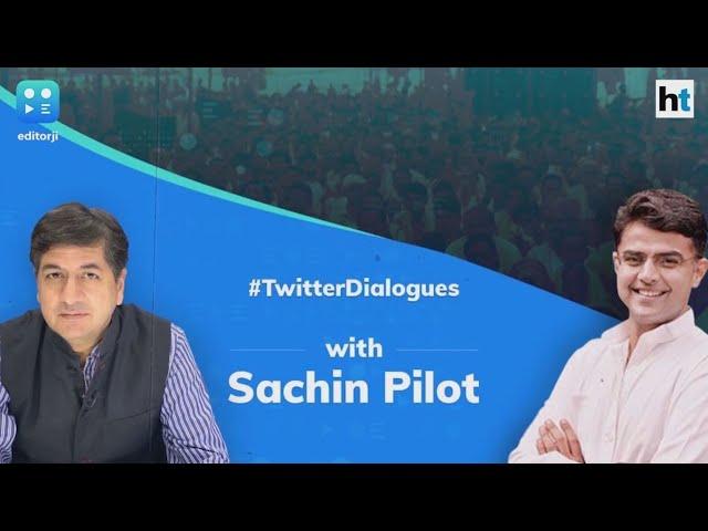 Twitter Dialogues: Editorji's Vikram Chandra talks to Sachin Pilot | Lok Sabha Elections 2019