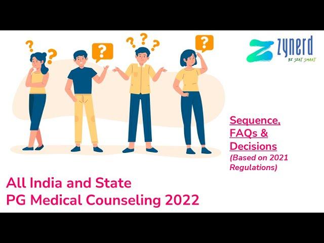 NEET PG 2022 - All India & State Counselings - Sequence of Counseling & Eligibility