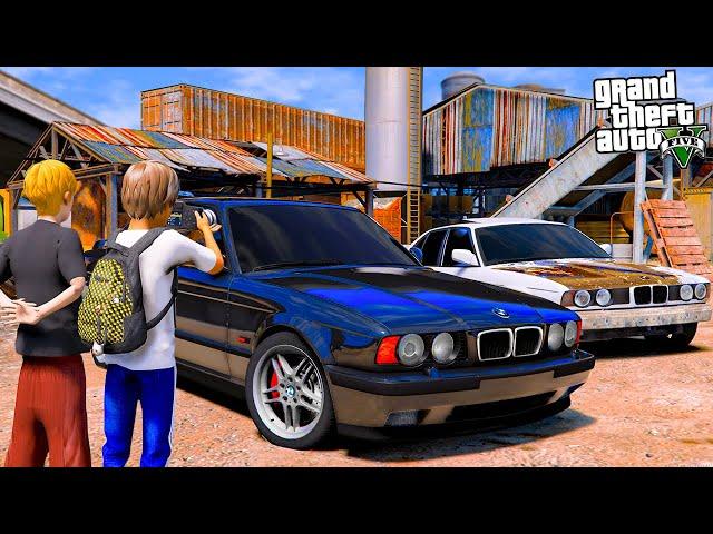 ОПЕРСКАЯ ЕЗДА В GTA 5 - BMW M5 E34 В ИДЕАЛЬНОМ СОСТОЯНИИ! МОЯ БМВ СЛОМАЛАСЬ НА ТРАССЕ! ВОТЕР