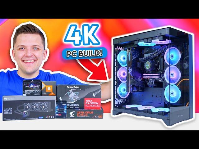 The Ultimate 4K Gaming PC Build 2024!  [All-AMD Build ft. RX 7900 XTX & 7800X3D]