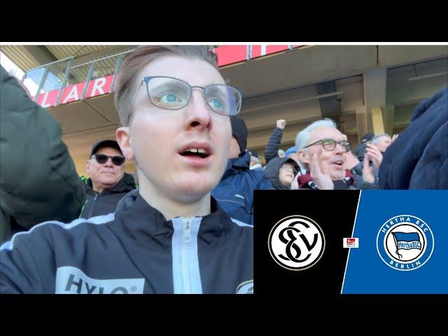 SV Elversberg vs. Hertha BSC - Stadionvlog / DEBAKEL FÜR HERTHA   / JoshiElv