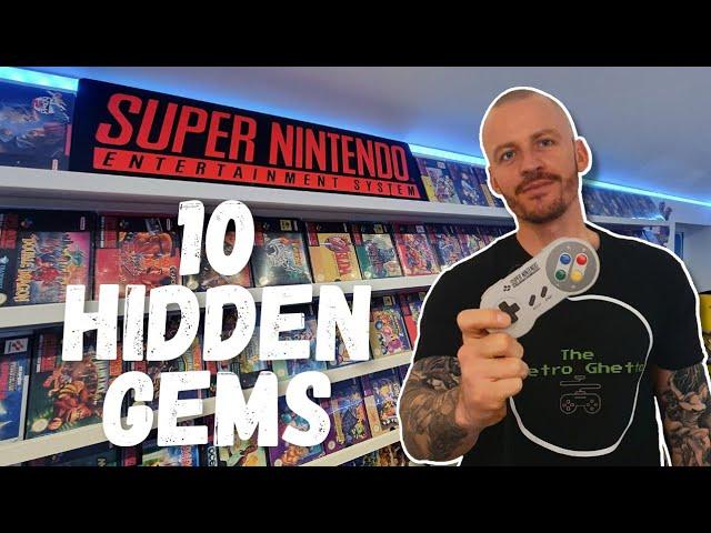 10 Must Play Super Nintendo SNES Hidden Gems!