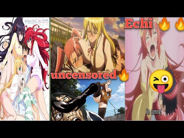 Top 6 uncensored echi harrem anime @amomentallyouneed