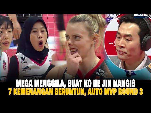 COMBACK SANGAT MENYALA! MEGA MENGGILA GENDONG RED SPARKS KALAHKAN AI PAPERS 3-2! Hasil voli korea