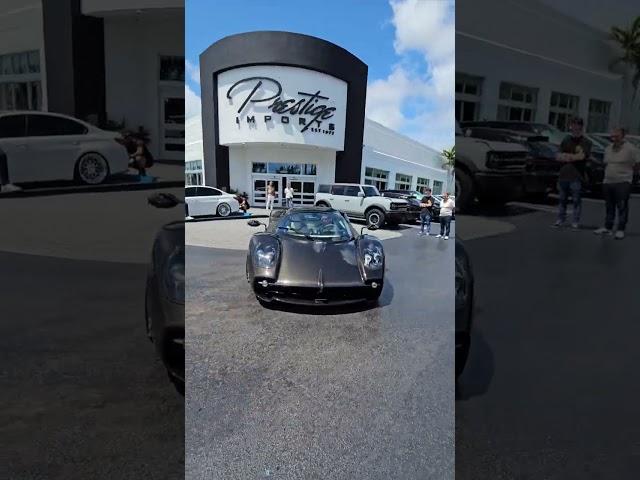 Pagani UTOPIA Parking at Prestige Imports Miami