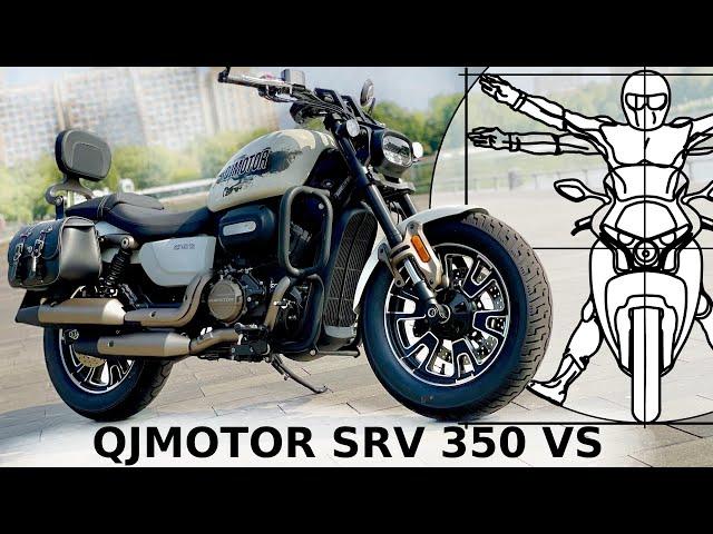 QJMOTOR SRV 350 VS: Китайский круизер, который больше HD Sportster!