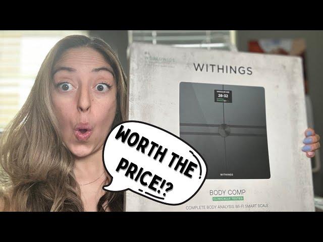 WITHINGS Body Comp - Scale for Body Weight and Complete Body Analysis, Wi-Fi & Bluetooth Review