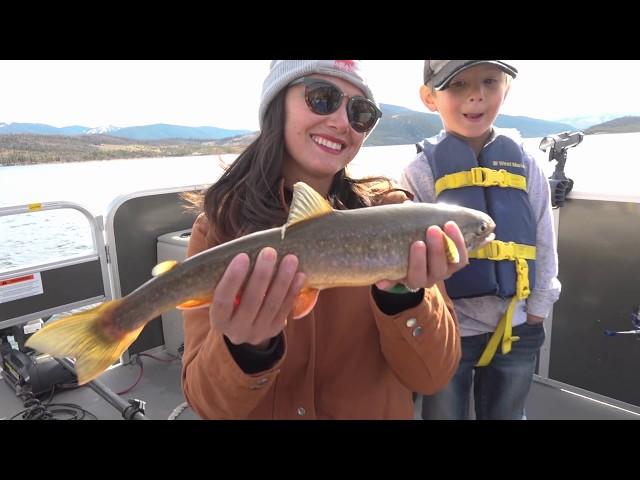 Fishing for Kokanee Salmon and Arctic Char on Lake Dillon in Colorado