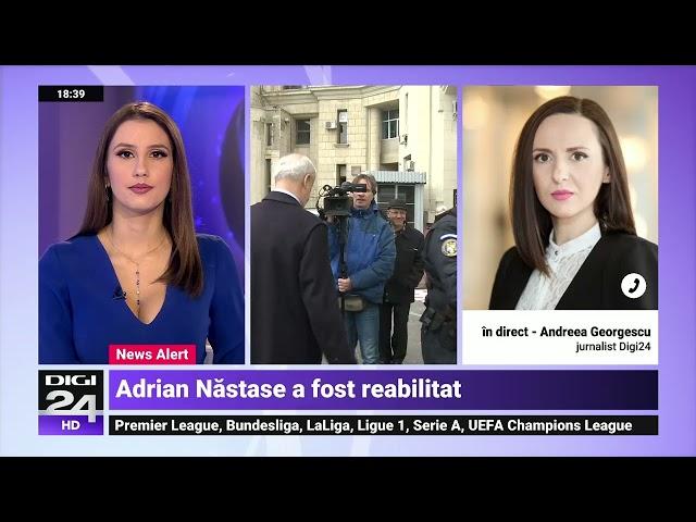 Adrian Năstase a fost reabilitat de instanță. Fostul premier are voie să revină în politică