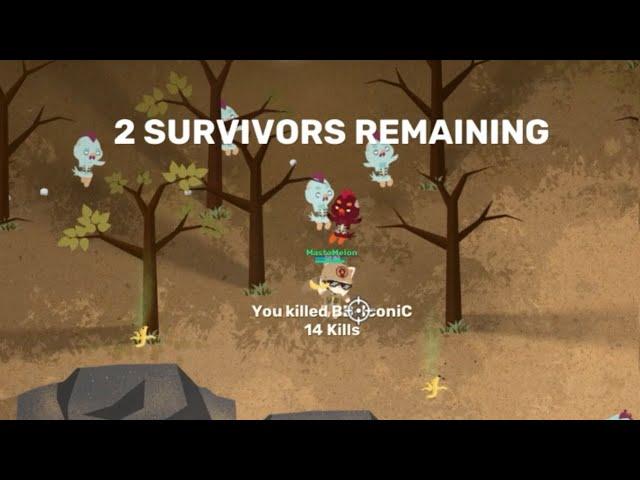 Surviving The Apocalypse ALONE | Super Animal Royale Bwoking Dead