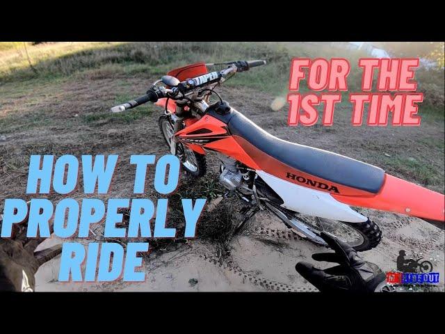 How To Properly Ride A Dirt Bike With Clutch For The First Time