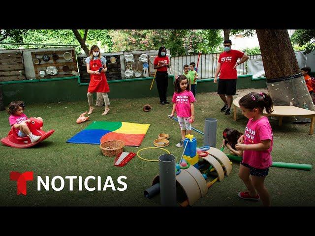 Los campamentos de verano luchan por encontrar personal antes de las vacaciones | Noticias Telemundo