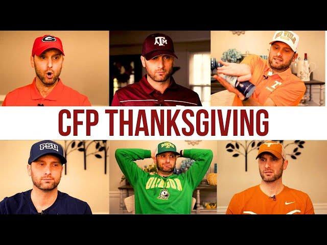 Somebody missed College Football Playoff Thanksgiving