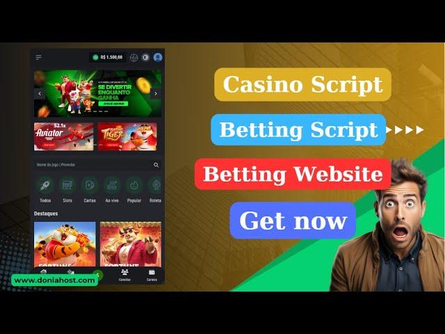 Casino Betting Website script free download