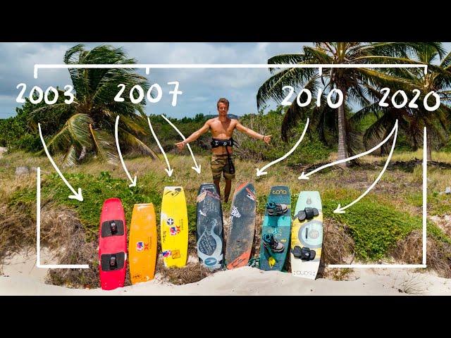 Looking Back 17 Years, The Kiteboards That Got Me Here!