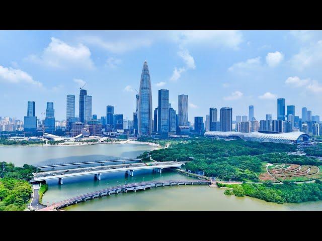 The Beauty of Shenzhen  Garden City & Economy Miracle that probably US can’t surpass | 4K Drone