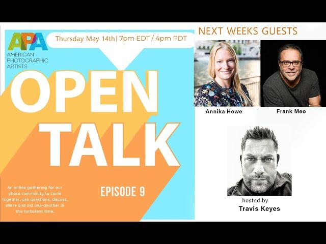 Open Talk | Ep 10 Hosted by Travis Keyes | this weeks guests: Annika Howe & Frank Meo