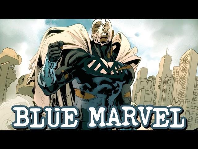 "The Origin of Blue Marvel: Forgotten Hero or Victim of Society?"