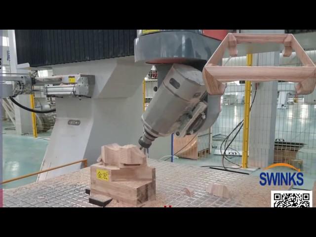 Swinks 5 axis CNC  Router Machining Center