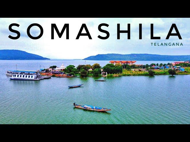 Somasila view point Drone video| maldives in Telangana south india | new tourist place in Telangana