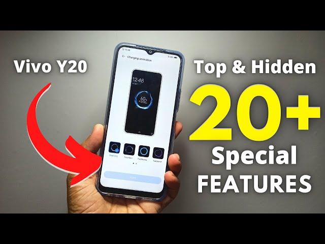 Vivo Y20 Tips And Tricks | Top 20 Best Features of Vivo Y20 | New View