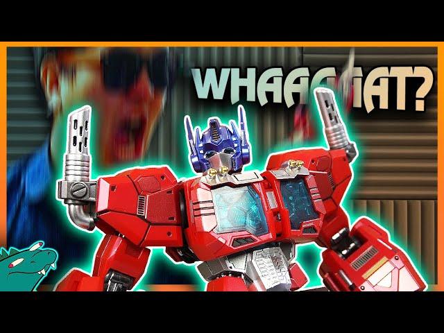 This Transformers OPTIMUS PRIME can't transform | Banana Force Orion Predator Review