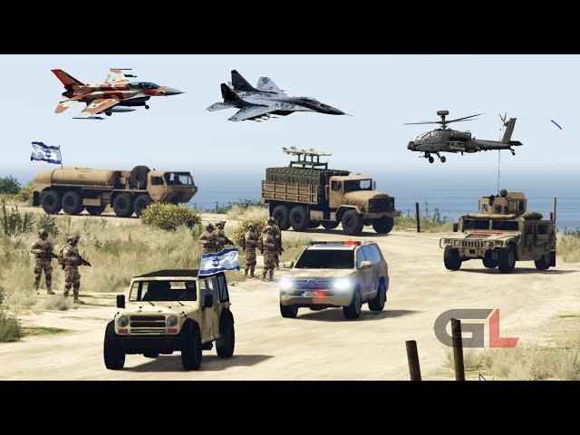 CONVOY UNDER SIEGE! Air Attack with Jets, Drones, & Helicopters - GTA 5