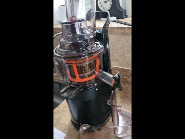 FRIDJA F1900 WHOLE FRUIT SLOW JUICER DEMONSTRATION BY ANA MEDESAN