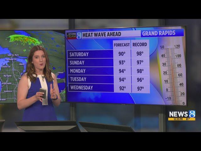 Heat wave ahead: Streak of 90s expected for end of June