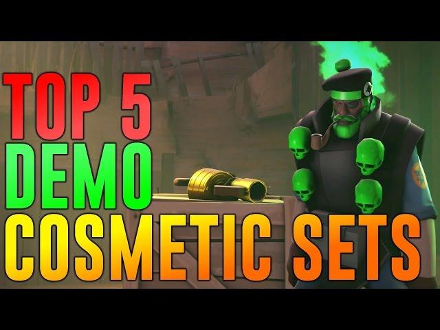 [TF2] TOP 5 DEMO COSMETIC LOADOUTS!