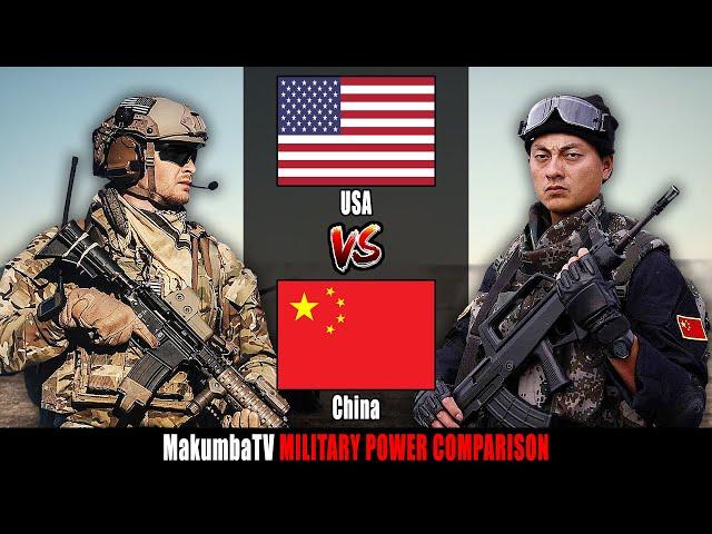 USA vs China 2024 | Military Power Comparison