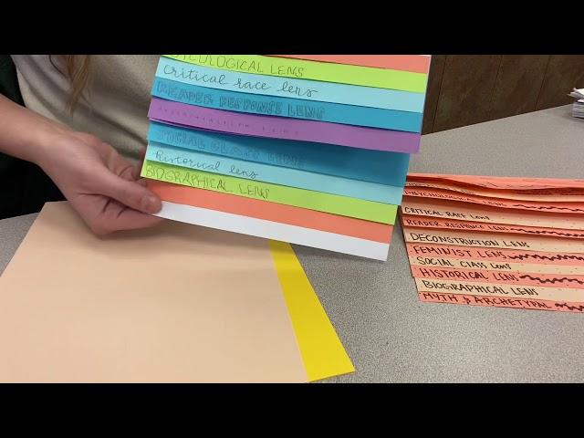 Create a foldable flip book