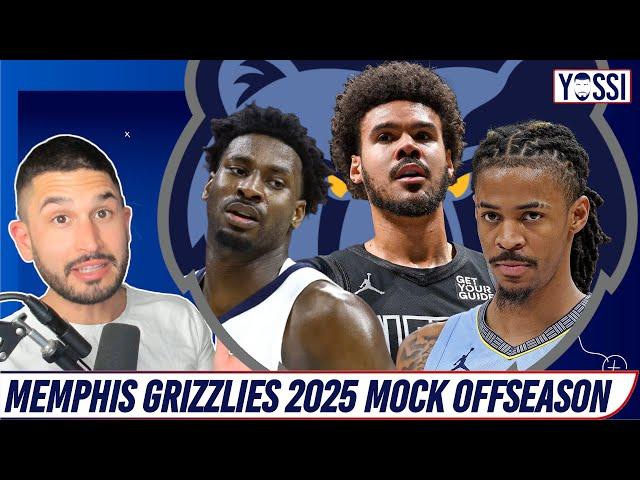 Memphis Grizzlies: JJJ Contract & Cam Johnson trade | 2025 Mock Offseason | Third Apron Salarycast